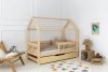 MBW 70x140cm Łóżko dziecięce domek Mila ADEKO